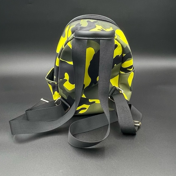 Neon Green Camo LD Mini Backpack - Picture 5 of 10